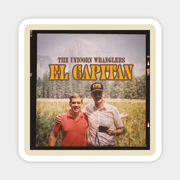 EL CAPITAN Album Art Tee Magnet by The Unicorn Wranglers