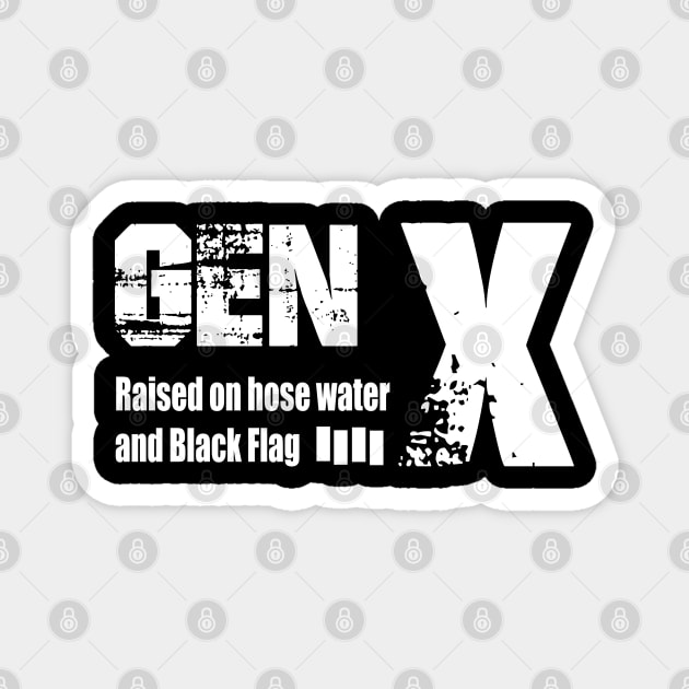 Gen X and punk rock!! Magnet by HellraiserDesigns
