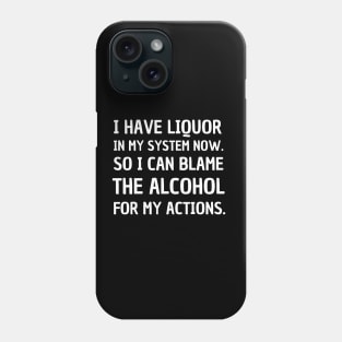 A DRINKING HUMOR Phone Case