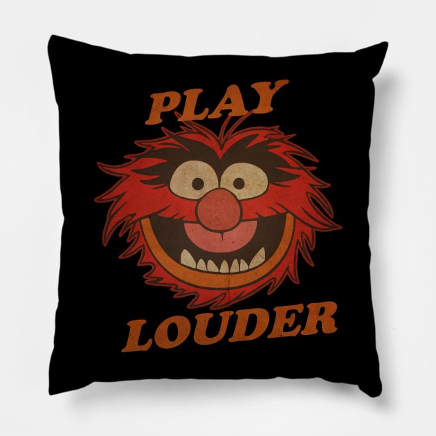 muppets play louder Pillow by Dwiriski Artstation