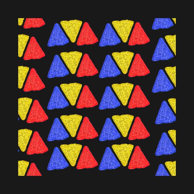 Nacho Average Cinco De Mayo Tortilla Chips Pattern by BubbleMench