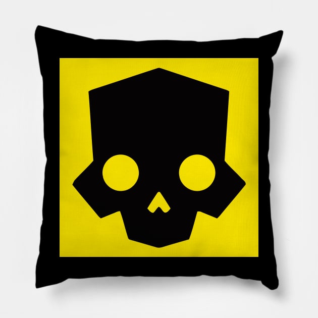 Helldivers Yellow Pillow by  arinkeritiing24