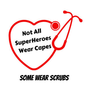 Super Heroes healthcare T-shirt design T-Shirt