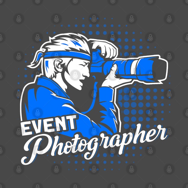 Event photographer Camera Lover Photographer by Toeffishirts