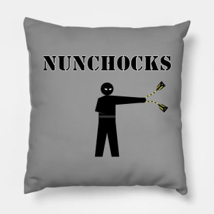 Ramp Ninja - Airplane Marshaller - NUNCHOCKS Pillow