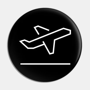 Simple Airplane Pin