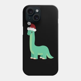 Santa dinosaur Phone Case