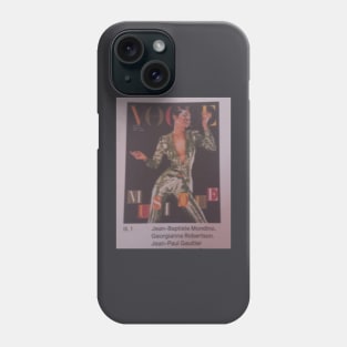 Josephine Baker Tribute Vogue Magazine Tee Phone Case