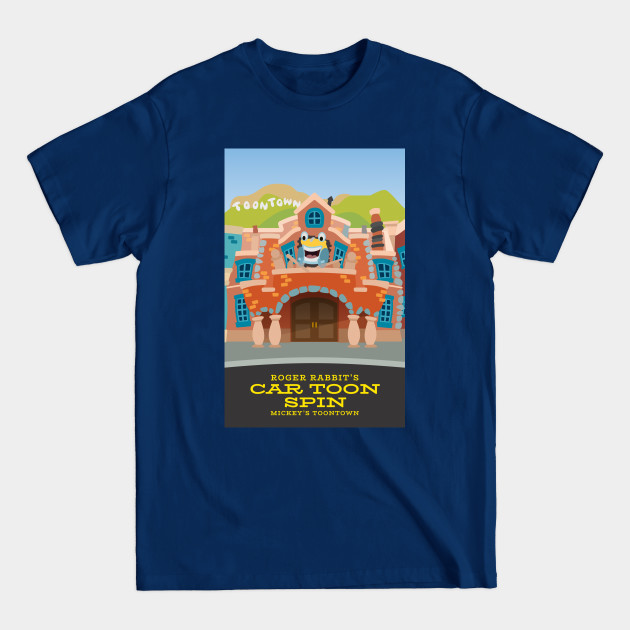 Disover Roger Rabbit's Car Toon Spin - Disneyland - T-Shirt