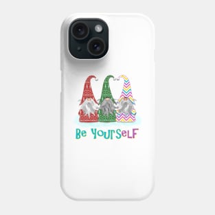 Be Yours-Elf Three Christmas Gnomes Phone Case