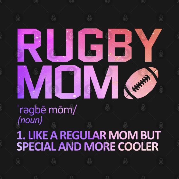 rugby mom by Mandala Project