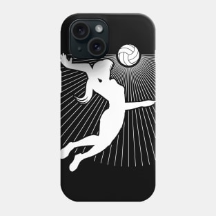 Volleyball Girl Symbol Graphic Phone Case