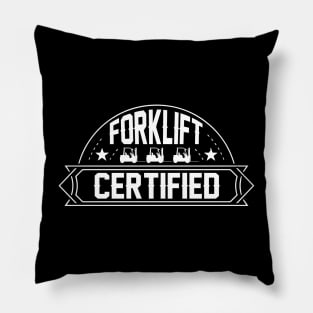 Forklift Certified Pillow