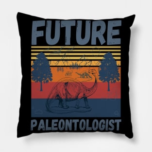 Future paleontologist, paleontology school dinosaurs lover Pillow