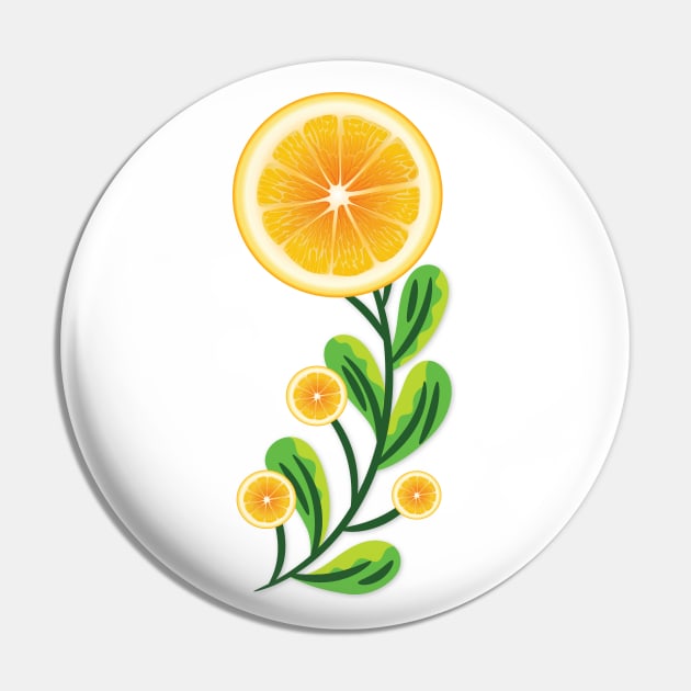 Orange fruit flower Pin by Salma Ismail