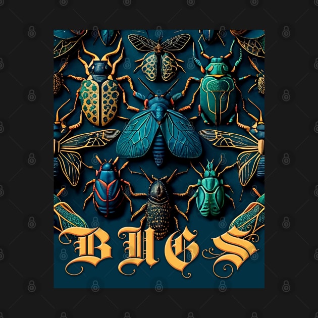 Blue Bugs by MichaelaGrove