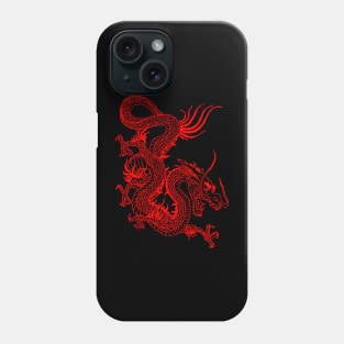 Red Chinese Dragon Beast Phone Case