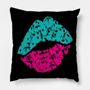 Colorful Lips Pillow