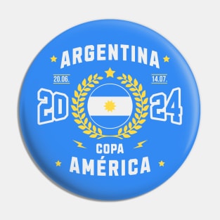 Argentina Copa America 2024 Fan Pin