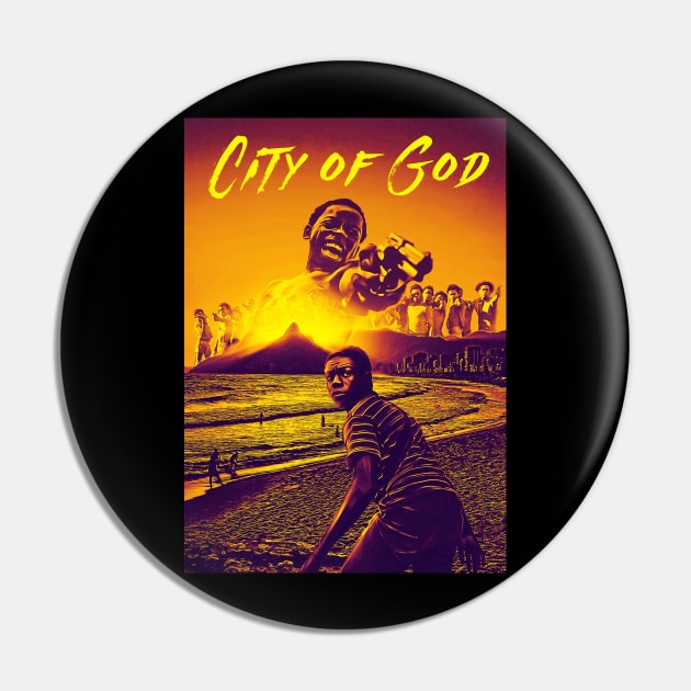 City of God Pin by GG'S 