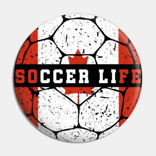 Canada Soccer Pin