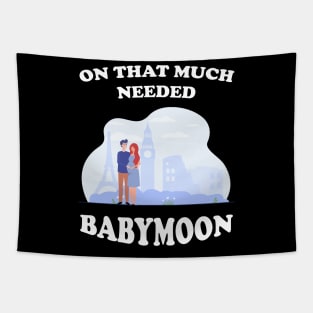 On That Much Needed Babymoon Tapestry
