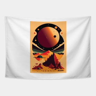 Mars, Space poster Tapestry