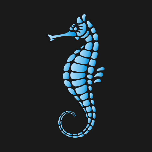 Seahorse Blue by sifis