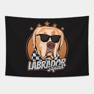 Labrador Squad Tapestry