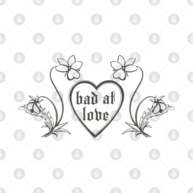 Bad At Love//Halsey Gray Version by UberGhibli