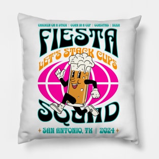 Fiesta Squad San Antonio Pillow