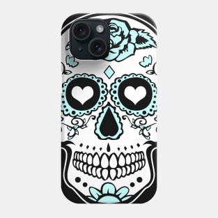 Sun Flower Sugar Skull Mexico Pina Colada T-Shirt Phone Case