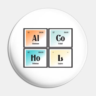 Alcohol | Periodic Table Pin