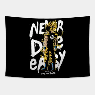 Never Die Easy (Goku ver.) Tapestry