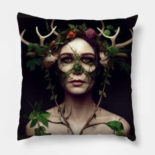 Of the forest 3 Pillow