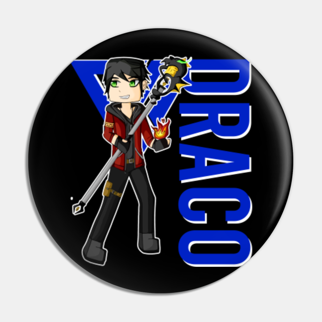 Draco itsfunneh funneh krew crew fan art - Krew - Pin | TeePublic