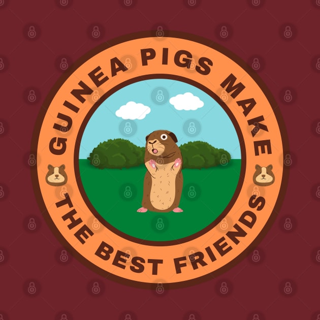 Guinea Pigs make the best friends by InspiredCreative