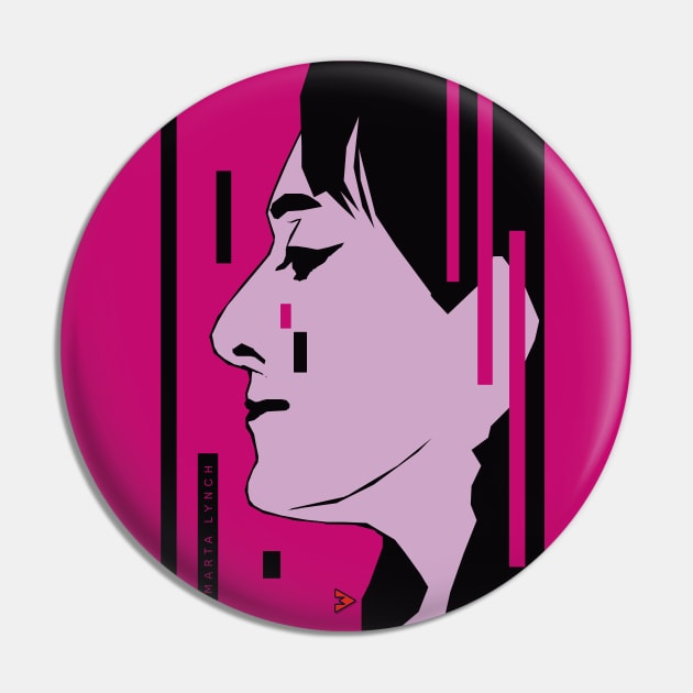 Marta Lynch Pin by Exile Kings 