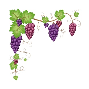 Grapes Art T-Shirt