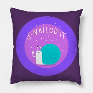 S-nailed it Pillow