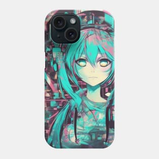 Hatsune Miku Cyber Design Phone Case