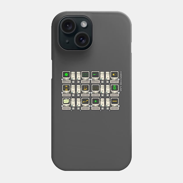 Computer Lab Phone Case by RadDadArt