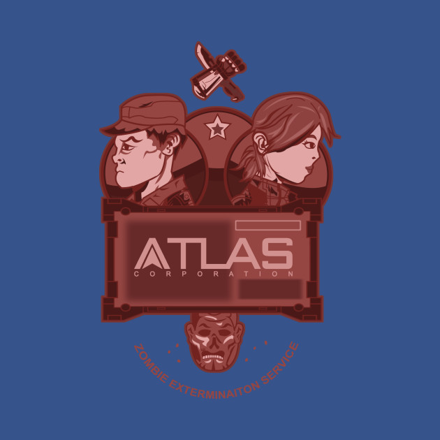 Disover Altas Corporation Exterminators' - Atlas Corporation - T-Shirt