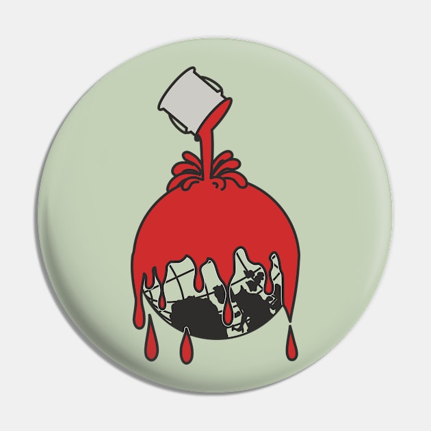 Real Paint (Red) Pin by rikarts