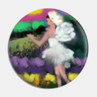 Fairies in the flower field Pin