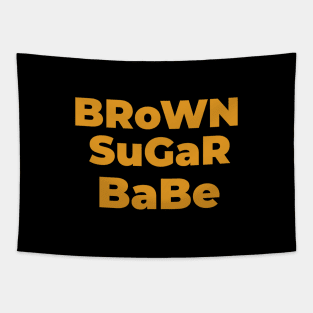 Brown Sugar Babe Tapestry