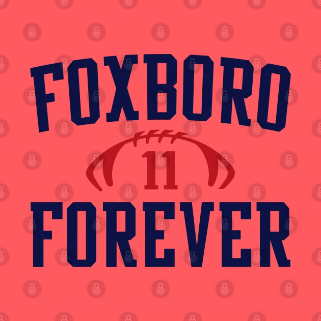 FOXBORO FOREVER, Edelman 11 by FanSwagUnltd