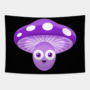 Purple Mushroom Tapestry