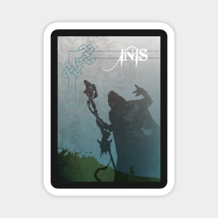 Inis - Board Games Design - Movie Poster Style - Board Game Art Magnet