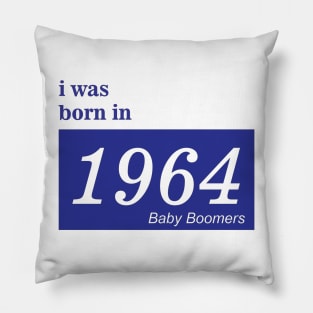 baby boomer Pillow